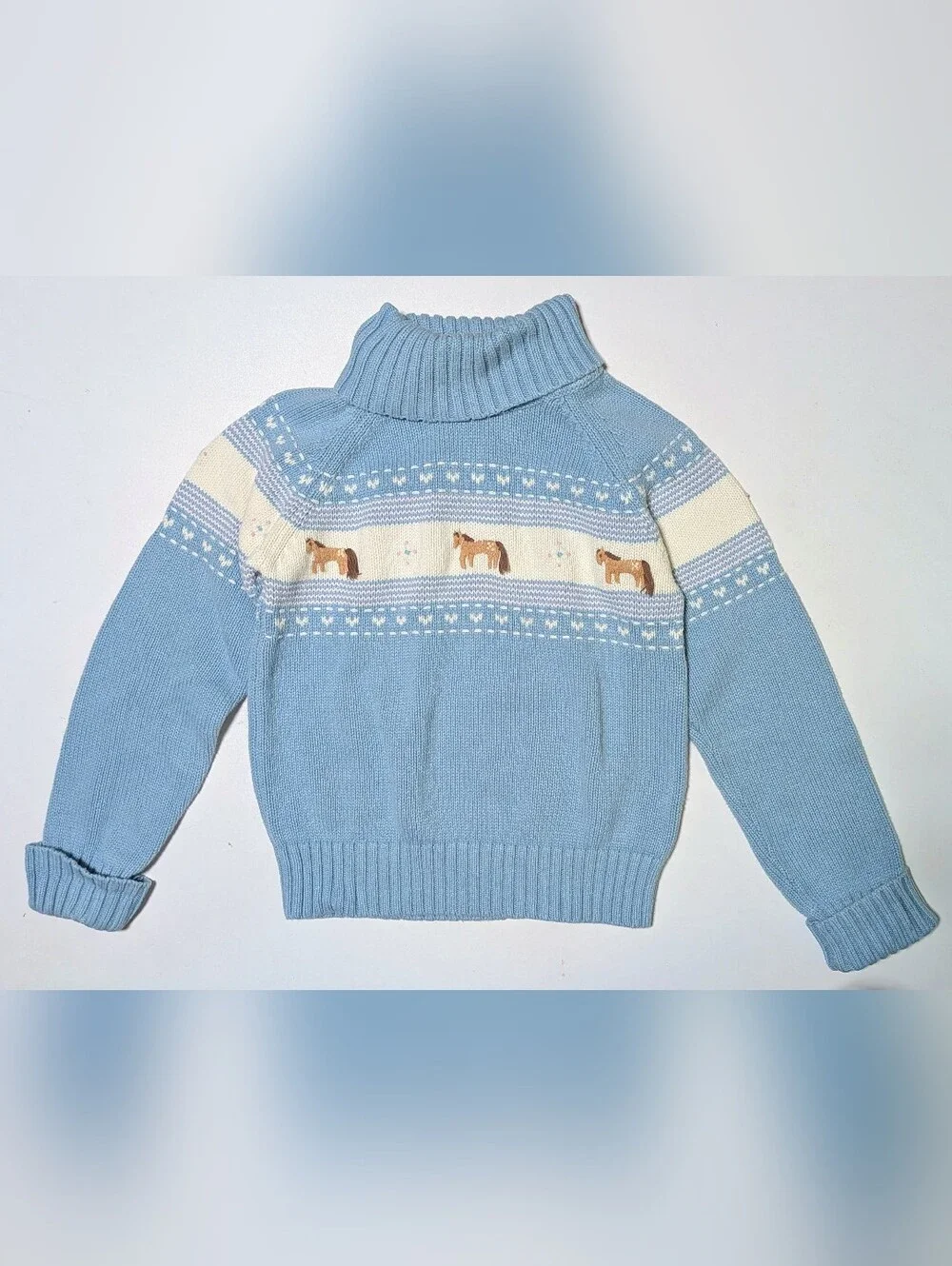 Gymboree Fair Isle Pony Sweater